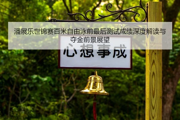潘展乐世锦赛百米自由泳前最后测试成绩深度解读与夺金前景展望